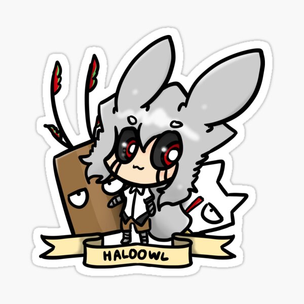HALOOWL OC ARTIST Sticker