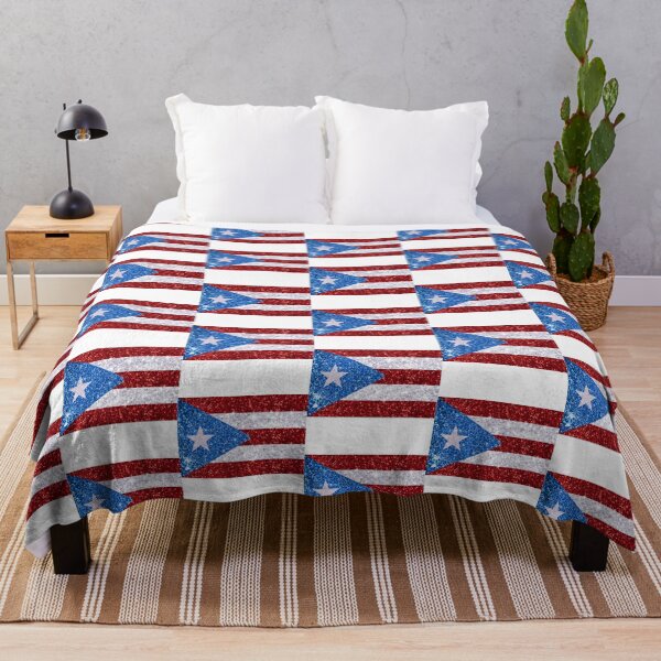 Item preview, Glitter Puerto Rican Flag designed and sold by Claustronautas.