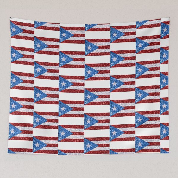 Item preview, Glitter Puerto Rican Flag designed and sold by Claustronautas.
