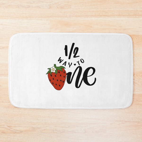 Item preview, Half Way To One Strawberry 1/2 Birthday Girl designed and sold by XuanhieuBp.