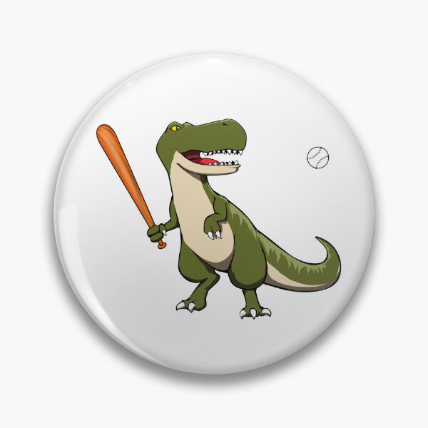 Item preview, Baseball Batter Dinosaur T-rex Design designed and sold by Jaudaux Designs.