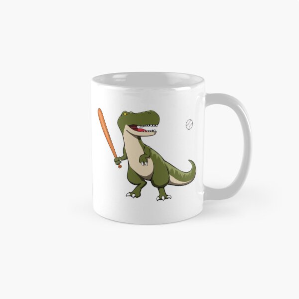 Artikelvorschau, Baseball-Schläger-Dinosaurier-T-Rex-Design entworfen und verkauft von Jaudaux Designs.