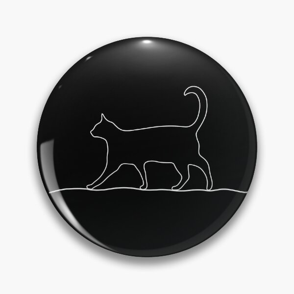 Item preview, One Line Cat – Minimalist Kitty Drawing designed and sold by YellowStuff.