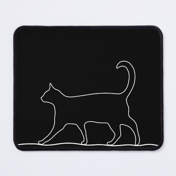 Item preview, One Line Cat – Minimalist Kitty Drawing designed and sold by YellowStuff.