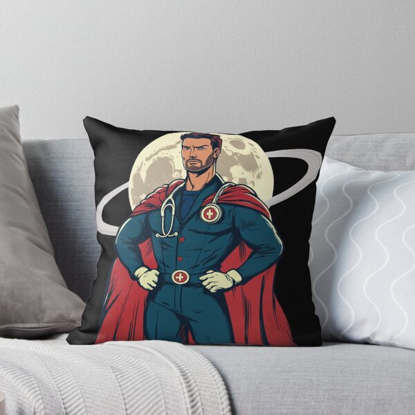 Item preview, Doctor Superhero – Real Heroes Wear Scrubs (Comic Style) designed and sold by MomentumbyOla.