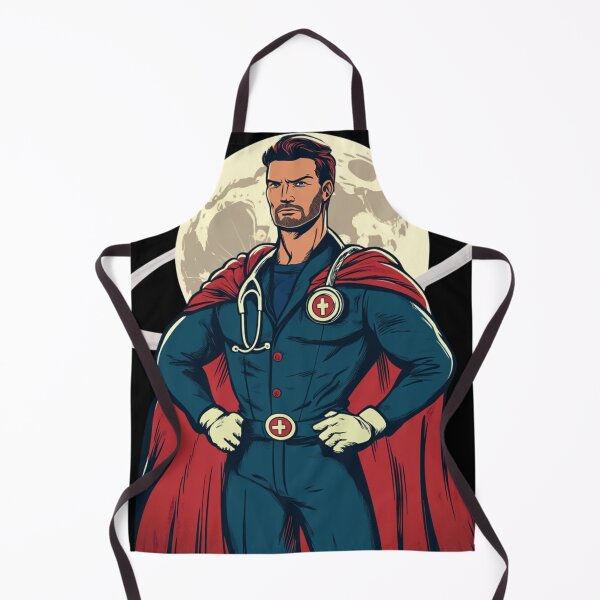 Item preview, Doctor Superhero – Real Heroes Wear Scrubs (Comic Style) designed and sold by MomentumbyOla.