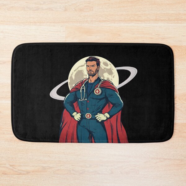 Item preview, Doctor Superhero – Real Heroes Wear Scrubs (Comic Style) designed and sold by MomentumbyOla.