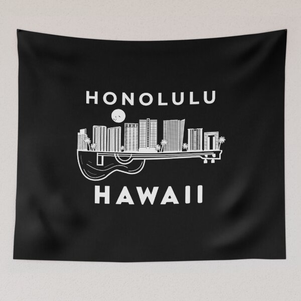 Item preview, Honolulu Skyline Music Hawaii Honolulu Souvenir Honolulu designed and sold by DSWShirts.