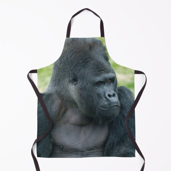 Item preview, Captivating Silverback Dishi Close-Up designed and sold by rawshutterbug.