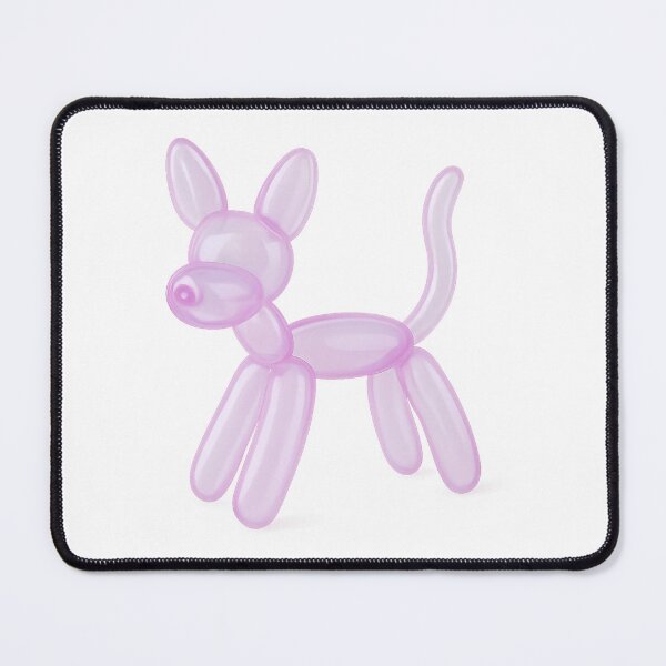 Item preview, Pink Balloon Cat – Cute cat motif made of balloons designed and sold by Print-Zoo.