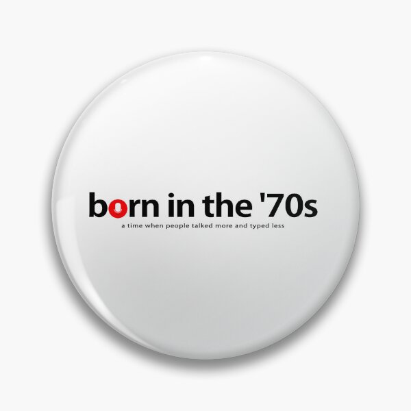 Item preview, Born in the '70s – a time when people talked more and typed less designed and sold by Vanich-Panich.