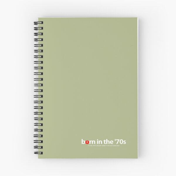 Item preview, Born in the '70s – a time when people talked more and typed less designed and sold by Vanich-Panich.