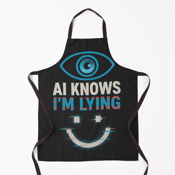 Item preview, AI Knows I’m Lying – Surveillance Joke Shirt designed and sold by Laugh & Rewind .