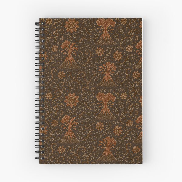 Item preview, Indonesian Volcanoes Batik Pattern designed and sold by pearl-carnation.