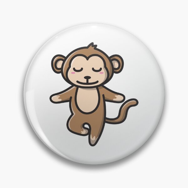Item preview, Yoga Animal - Monkey Tree designed and sold by 1001-Collants.