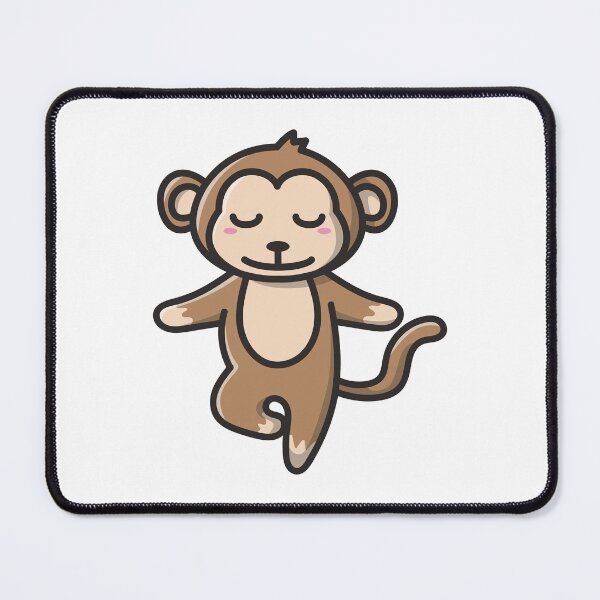 Item preview, Yoga Animal - Monkey Tree designed and sold by 1001-Collants.