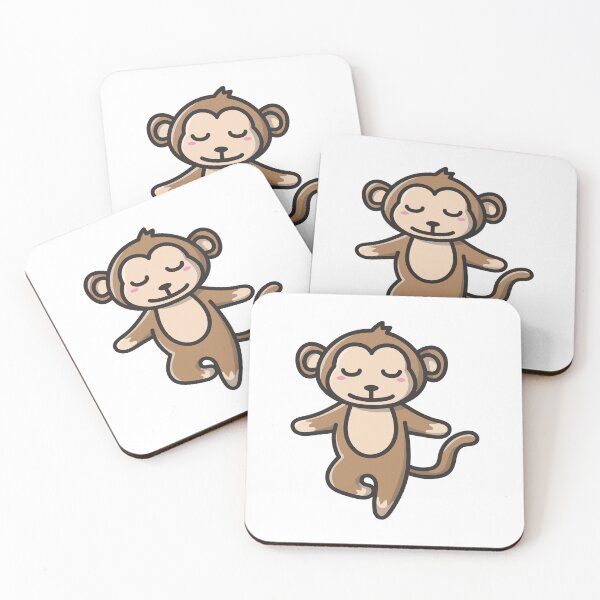 Item preview, Yoga Animal - Monkey Tree designed and sold by 1001-Collants.