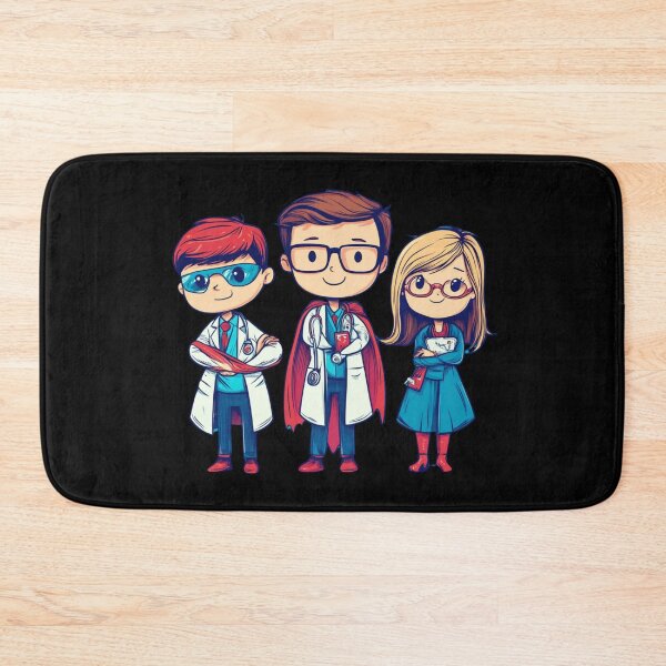Item preview, Cute Doctor Superheroes – Kids Medical Appreciation Design designed and sold by MomentumbyOla.