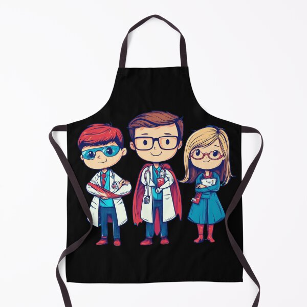 Item preview, Cute Doctor Superheroes – Kids Medical Appreciation Design designed and sold by MomentumbyOla.