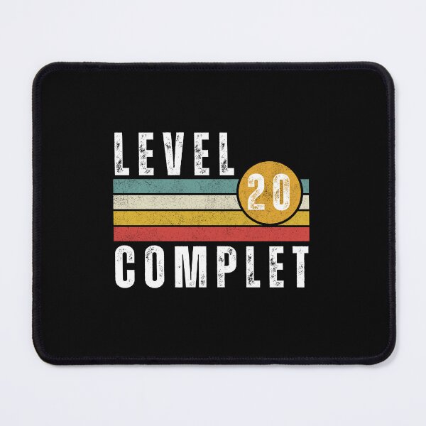 Item preview, Funny 20th Anniversary  Gift  Custom Wedding  Level 20 Complete And Platinum Anniversary  designed and sold by MotivaChic.