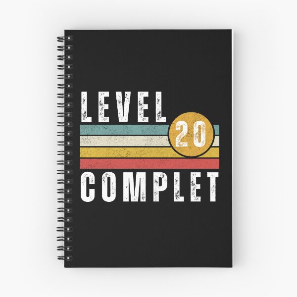 Item preview, Funny 20th Anniversary  Gift  Custom Wedding  Level 20 Complete And Platinum Anniversary  designed and sold by MotivaChic.