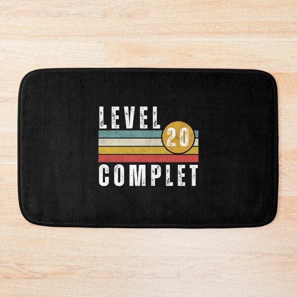 Item preview, Funny 20th Anniversary  Gift  Custom Wedding  Level 20 Complete And Platinum Anniversary  designed and sold by MotivaChic.