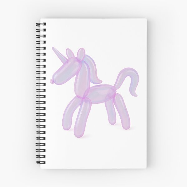 Item preview, Balloon Unicorn in Pastel Pink – Magical Balloon Animal designed and sold by Print-Zoo.