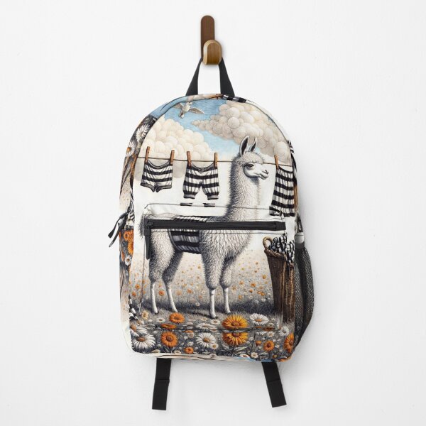 Item preview, Llama Doing the Washing  designed and sold by M-Y-A-R-T-.