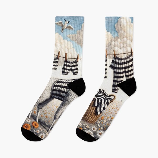 Item preview, Llama Doing the Washing  designed and sold by M-Y-A-R-T-.