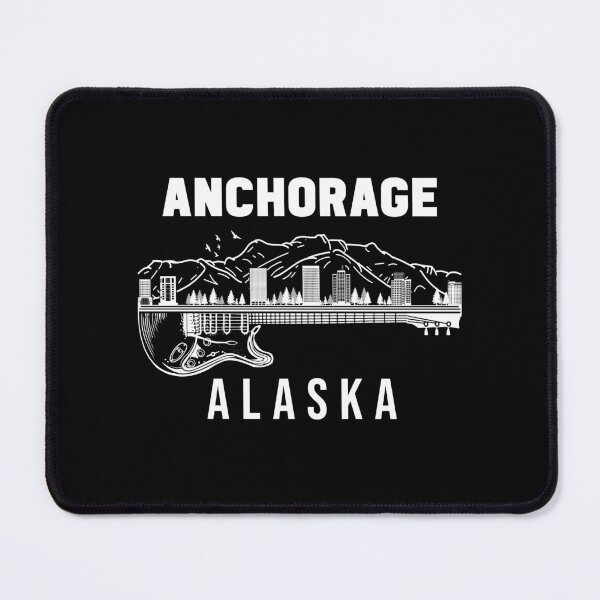 Item preview, Anchorage Skyline Music Anchorage Alaska Souvenir Anchorage designed and sold by DSWShirts.