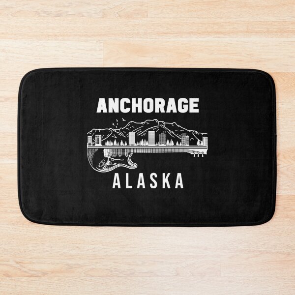 Item preview, Anchorage Skyline Music Anchorage Alaska Souvenir Anchorage designed and sold by DSWShirts.