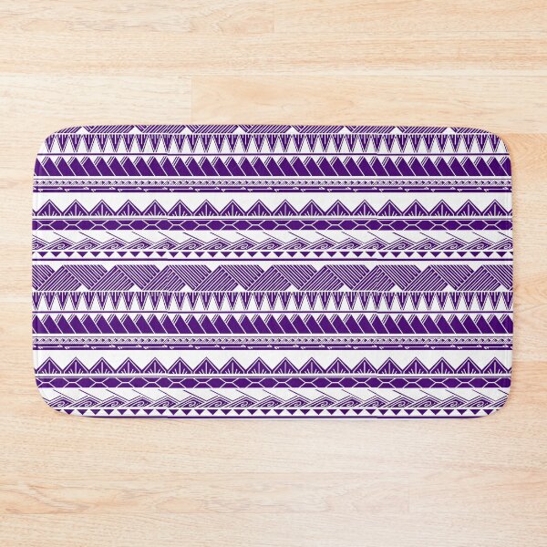 Item preview, White and Purple Tribal Pattern designed and sold by Steeb757.