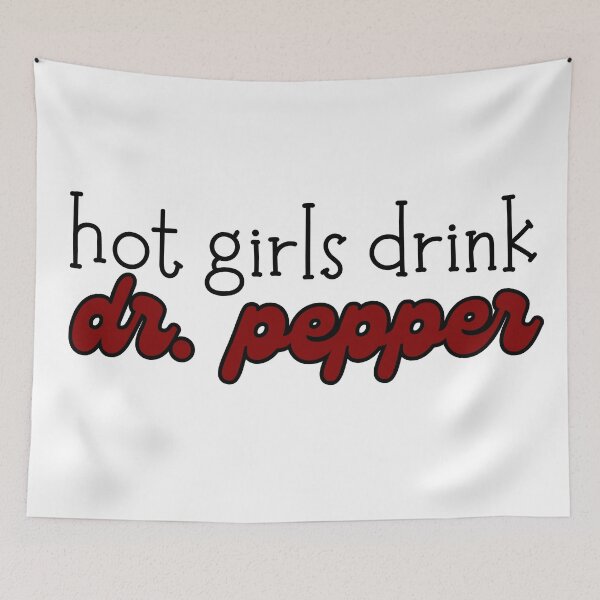Item preview, hot girls drink dr. pepper designed and sold by appleseider.