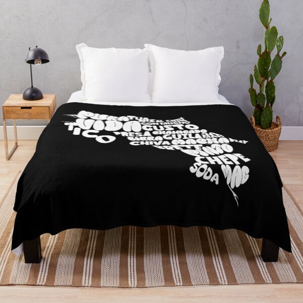 Item preview, Map Of Costa Rica With Costa Rican Words designed and sold by Claustronautas.