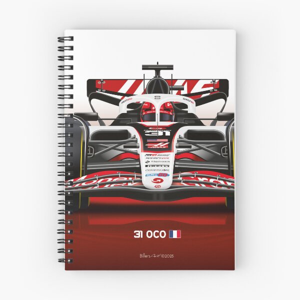 Item preview, Esteban Ocon Formula 1 Haas Racing Car designed and sold by Billers Art.
