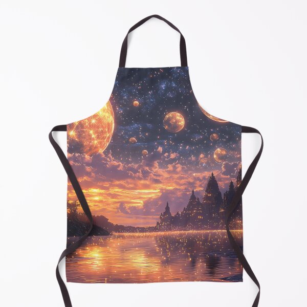 Item preview, The Kingdom Beneath Full Moons in Japanese Style designed and sold by Cozirlax.