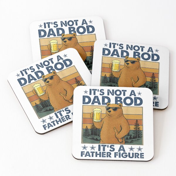 Item preview, Funny Bear It's Not A Dad Bod It's A Father Figure Fathers Day  designed and sold by Raydinmob.