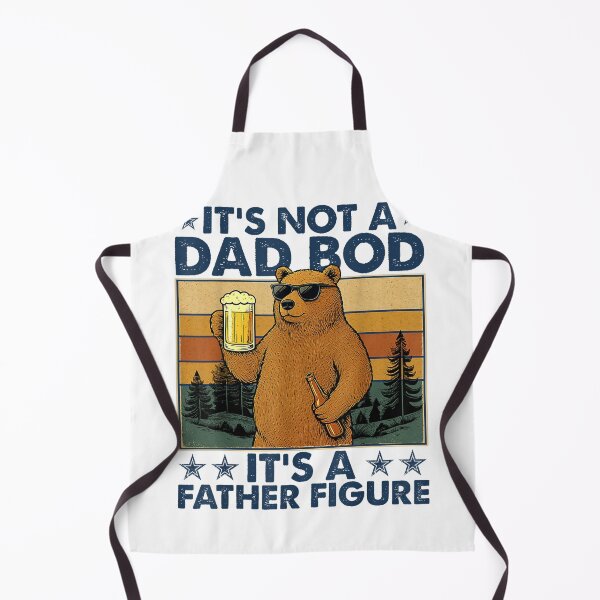 Item preview, Funny Bear It's Not A Dad Bod It's A Father Figure Fathers Day designed and sold by Raydinmob.