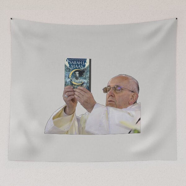 Item preview, Pope Holding House of sky and breathe designed and sold by baranskini.