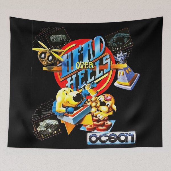 Item preview, Head Over Heels Game Cover HD designed and sold by Retr0Tshirts.