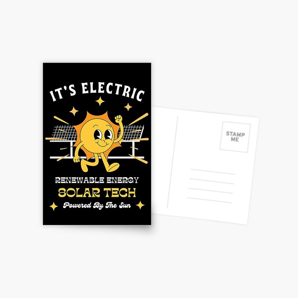 Item preview, Solar Technician It's Electric designed and sold by VoltJunkies.
