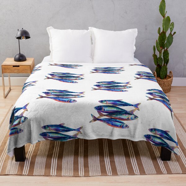 Item preview, Colorful Illustration of Four Fish designed and sold by Kollibri.