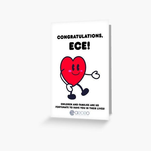 2025 ECE Graduation Greeting Card