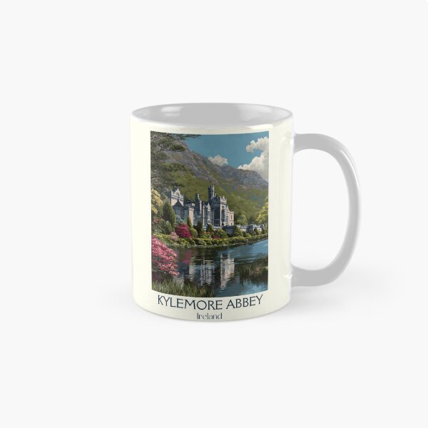 Item preview, Kylemore Abbey Poster – Fairy-Tale Abbey & Lakeside Serenity designed and sold by TuncGK.
