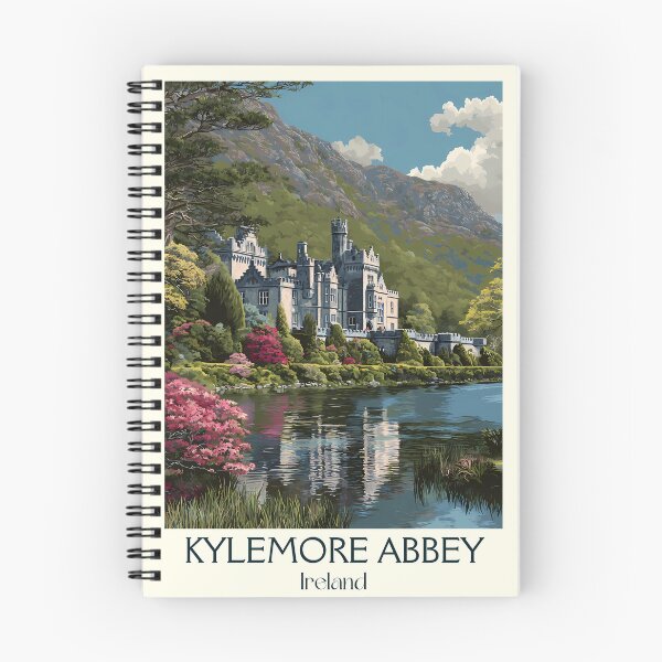 Item preview, Kylemore Abbey Poster – Fairy-Tale Abbey & Lakeside Serenity designed and sold by TuncGK.