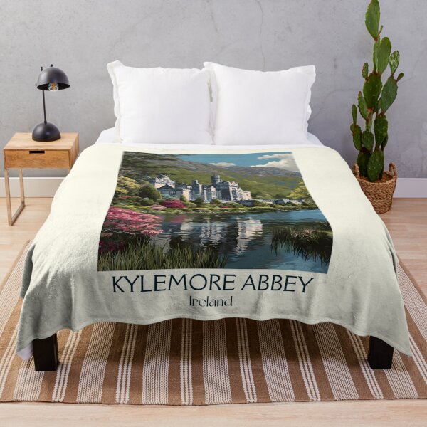 Item preview, Kylemore Abbey Poster – Fairy-Tale Abbey & Lakeside Serenity designed and sold by TuncGK.