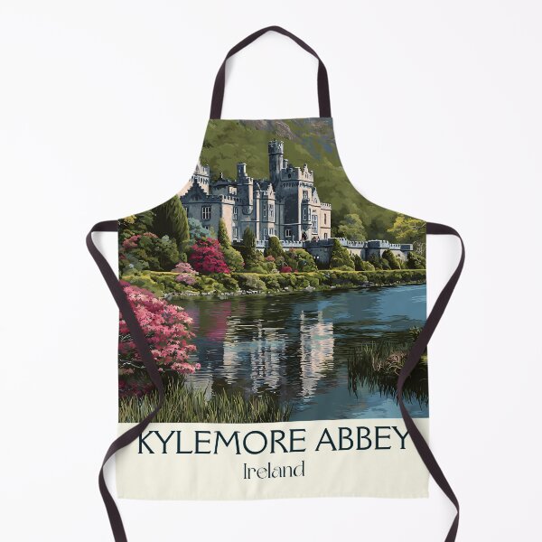 Item preview, Kylemore Abbey Poster – Fairy-Tale Abbey & Lakeside Serenity designed and sold by TuncGK.