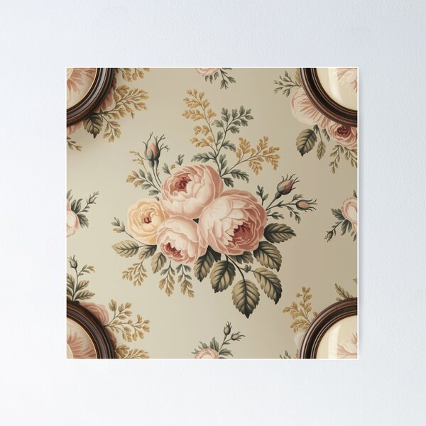 Item preview, The Timeless Floral Pattern designed and sold by Ink And Inspire.