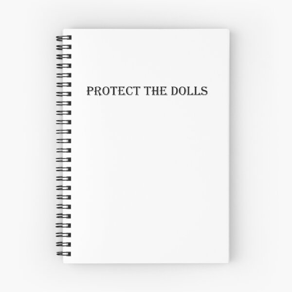 Item preview, Protect the Dolls—Black Text; XL Ver. designed and sold by TelkArt.