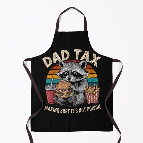 Item preview, Funny Racoon Dad Tax Making Sure It's Not Poison father's day designed and sold by Raydinmob.